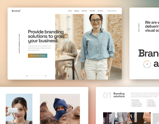 Branding Agency theme preview