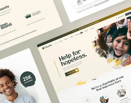 Ảnh xem trước theme Charity