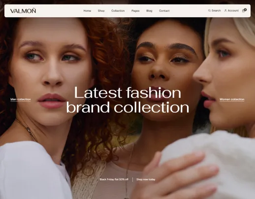 Ảnh xem trước theme Clothing Store