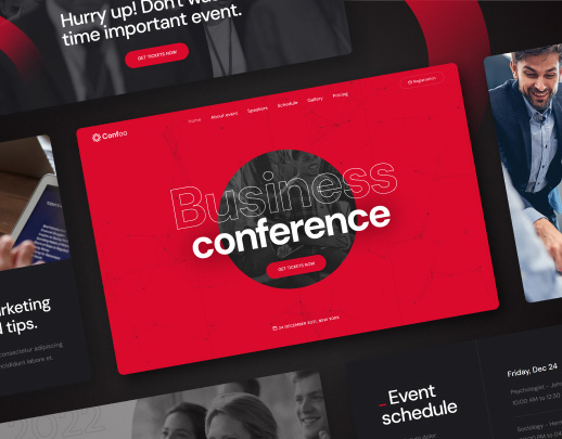 Conference theme preview