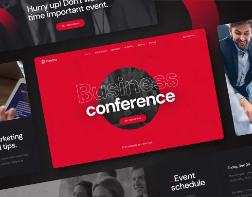 Ảnh xem trước theme Conference