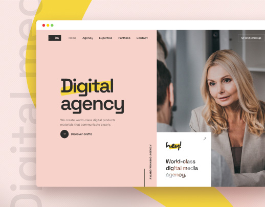 Digital Agency theme preview