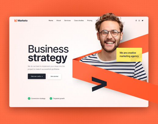 Marketing theme preview