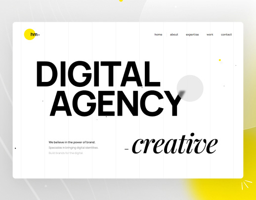 Scattered Portfolio theme preview