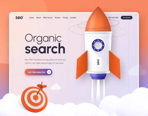 Ảnh xem trước theme SEO Agency