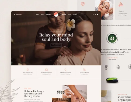 Xem demo giao diện Spa Salon