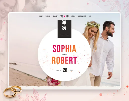 Ảnh xem trước theme Wedding Invitation