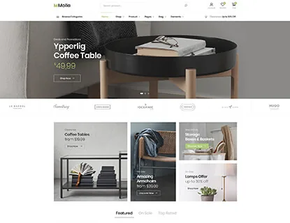 Ảnh xem trước theme Molla – Furniture 1