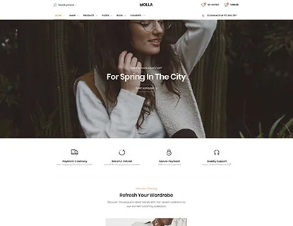 Ảnh xem trước theme Molla – Lookbook 2