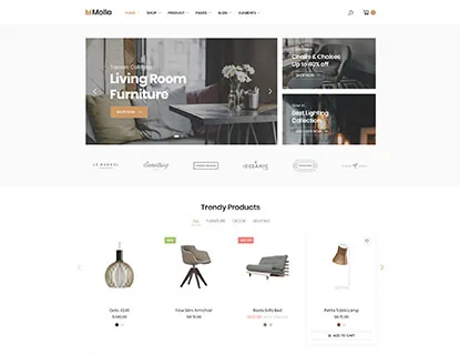 Ảnh xem trước theme Molla – Furniture 2