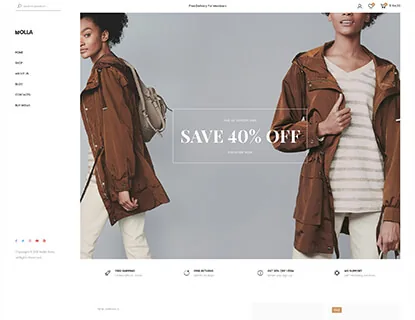 Ảnh xem trước theme Molla – Fashion 9