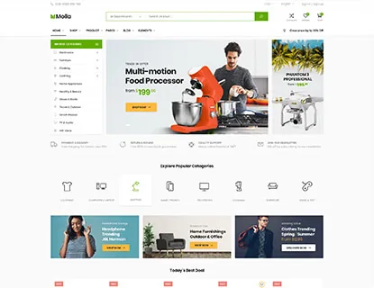 Ảnh xem trước theme Molla – Market 3