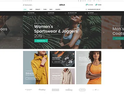 Ảnh xem trước theme Molla – Fashion 5