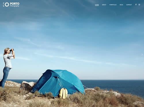Porto · Photography 2 theme preview