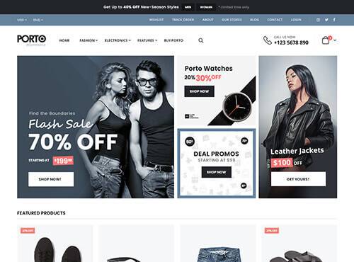 Porto – Accessories theme preview